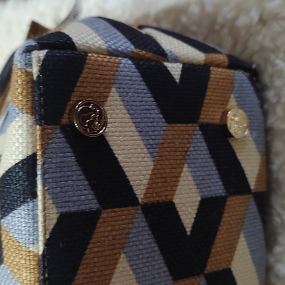 Spartina 449 Leather & Linen Bag - Picture 4 of 12